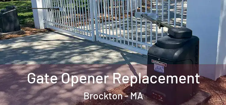Gate Opener Replacement Brockton - MA