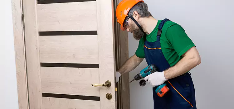 Replace Internal Door Handle with Lock Brockton